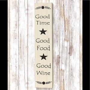 🆕Primitive Wall Signs Good Times